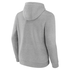 Brooklyn Nets Primary Logo Pullover Hoodie Heather Gray - NBA
