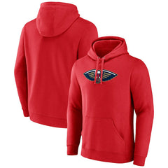 New Orleans Pelicans Primary Logo Pullover Hoodie Red - NBA