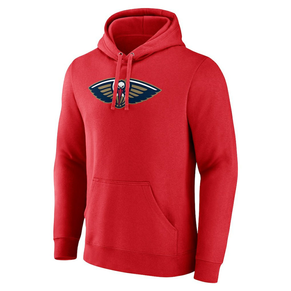 New Orleans Pelicans Primary Logo Pullover Hoodie Red - NBA