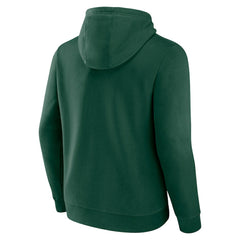Milwaukee Bucks Primary Logo Pullover Hoodie Hunter Green - NBA