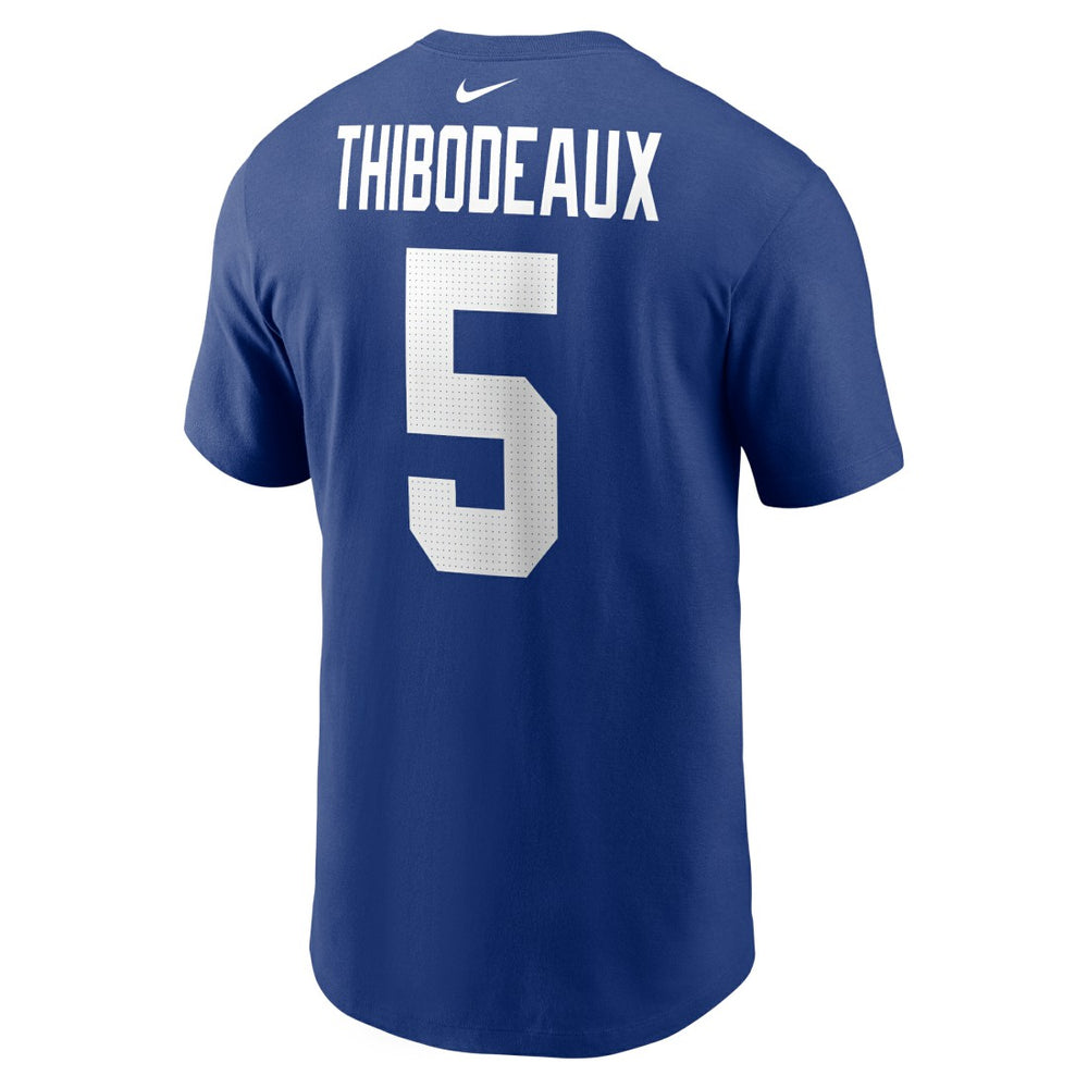 Kayvon Thibodeaux New York Giants Player Name & Number T-Shirt Royal | Nike for Sale