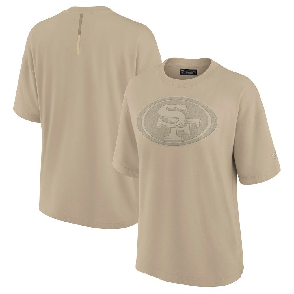 San Francisco 49ers Women's Oversized Elements T-Shirt Khaki | Fanatics