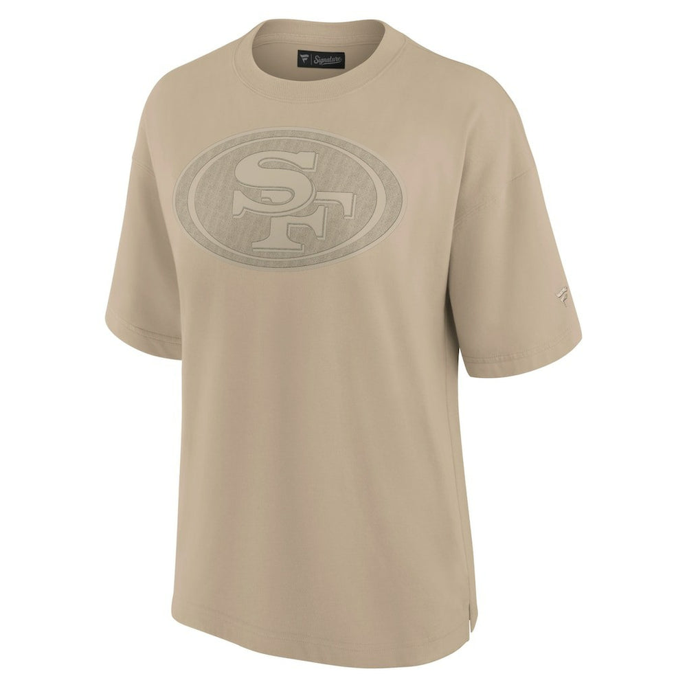 San Francisco 49ers Women's Oversized Elements T-Shirt Khaki | Fanatics