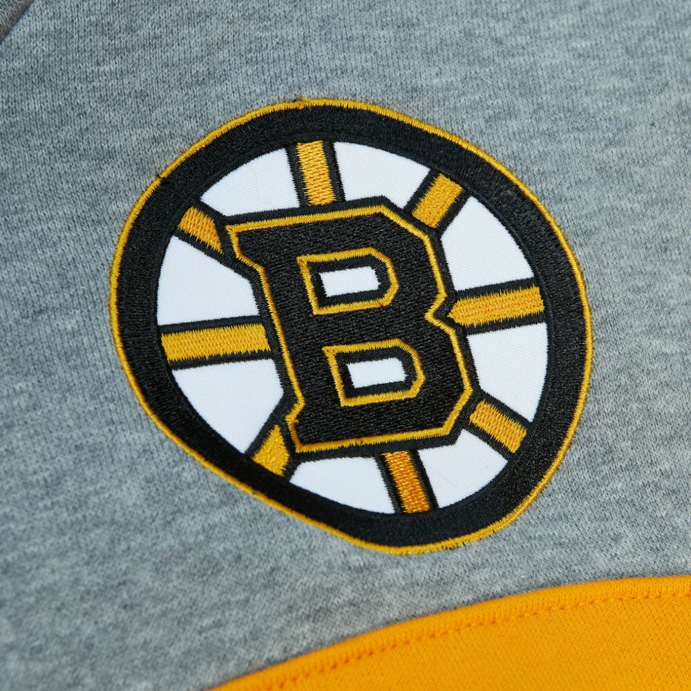 Boston Bruins Head Coach Pullover Hoodie - Black/Gray - NHL