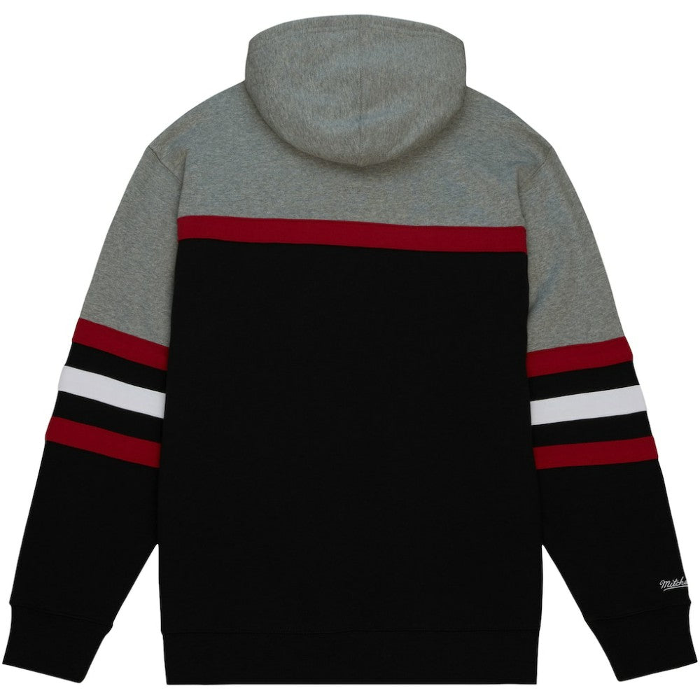 Chicago Blackhawks Head Coach Pullover Hoodie - Black/Gray - NHL