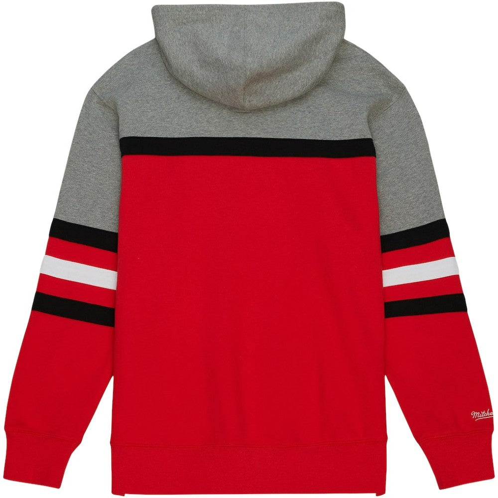Carolina Hurricanes Head Coach Pullover Hoodie - Red/Gray - NHL