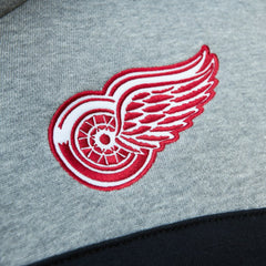 Detroit Red Wings Head Coach Pullover Hoodie - Red/Gray - NHL