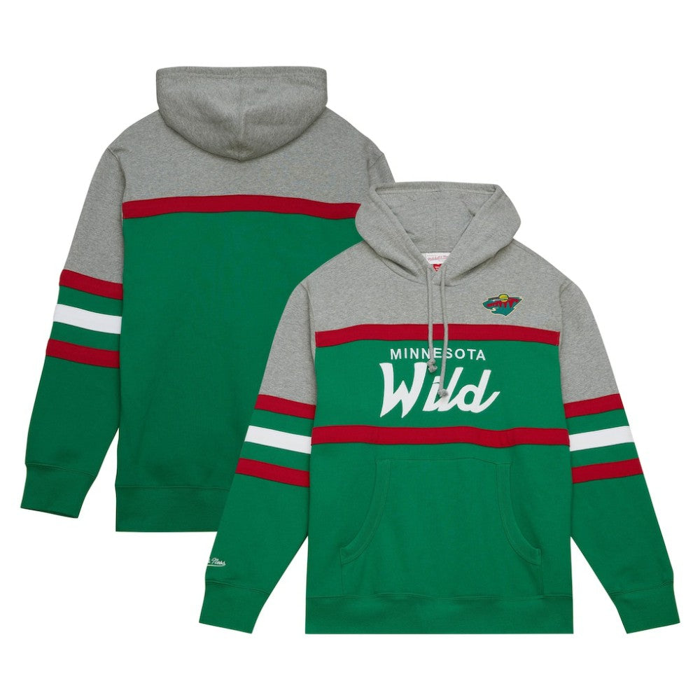 Minnesota Wild Head Coach Pullover Hoodie - Green/Gray - NHL