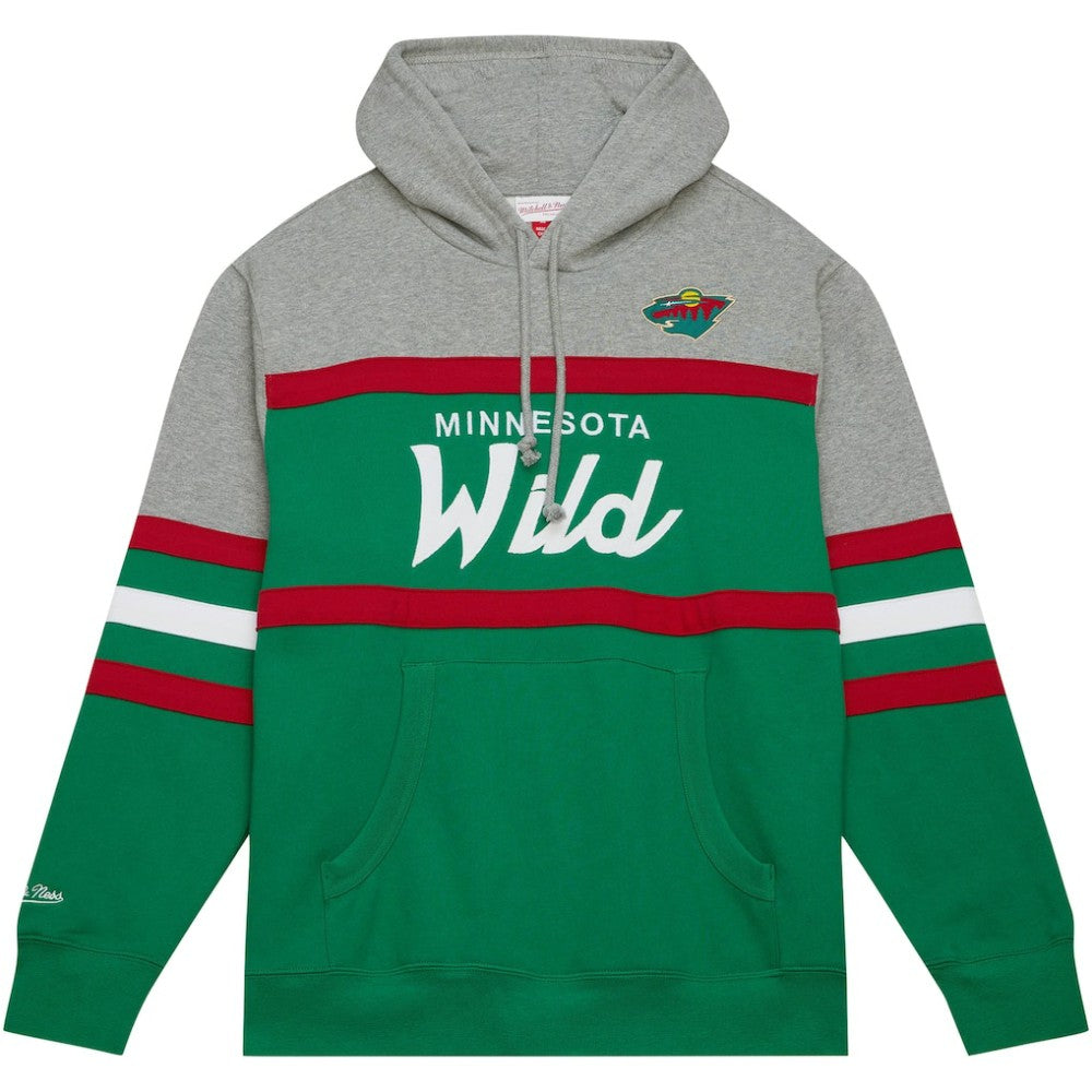 Minnesota Wild Head Coach Pullover Hoodie - Green/Gray - NHL