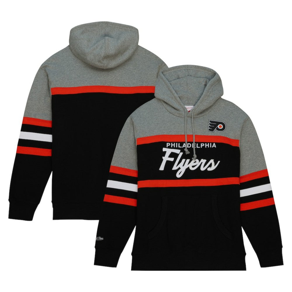 Philadelphia Flyers Head Coach Pullover Hoodie - Black/Gray - NHL