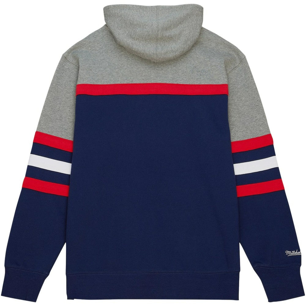 Washington Capitals Head Coach Pullover Hoodie - Navy/Gray - NHL