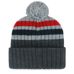Boston Red Sox '47 Stack Cuffed Knit Hat with Pom - MLB