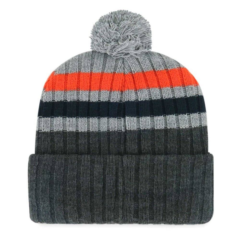 Detroit Tigers '47 Stack Cuffed Knit Hat with Pom - MLB