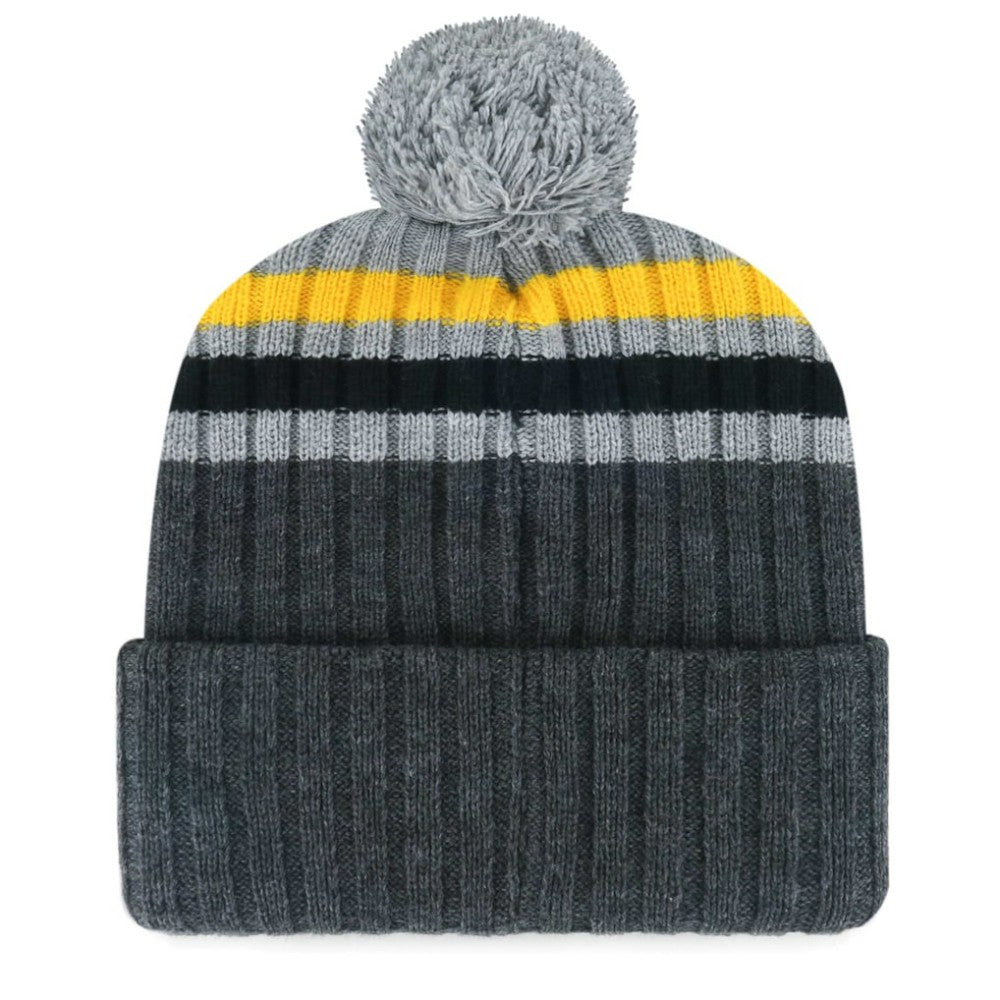 Pittsburgh Pirates '47 Stack Cuffed Knit Hat with Pom - MLB