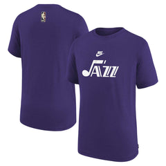 Utah Jazz NBA Youth 2023/24 Classic Edition Authentic Pregame Shooting T-Shirt Purple - NBA