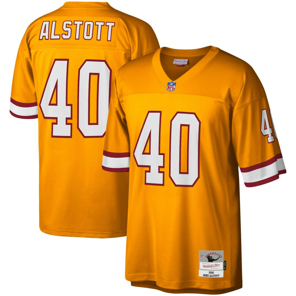Mike Alstott Tampa Bay Buccaneers Youth 1996 Retired Player Legacy Jersey Orange | Mitchell & Ness