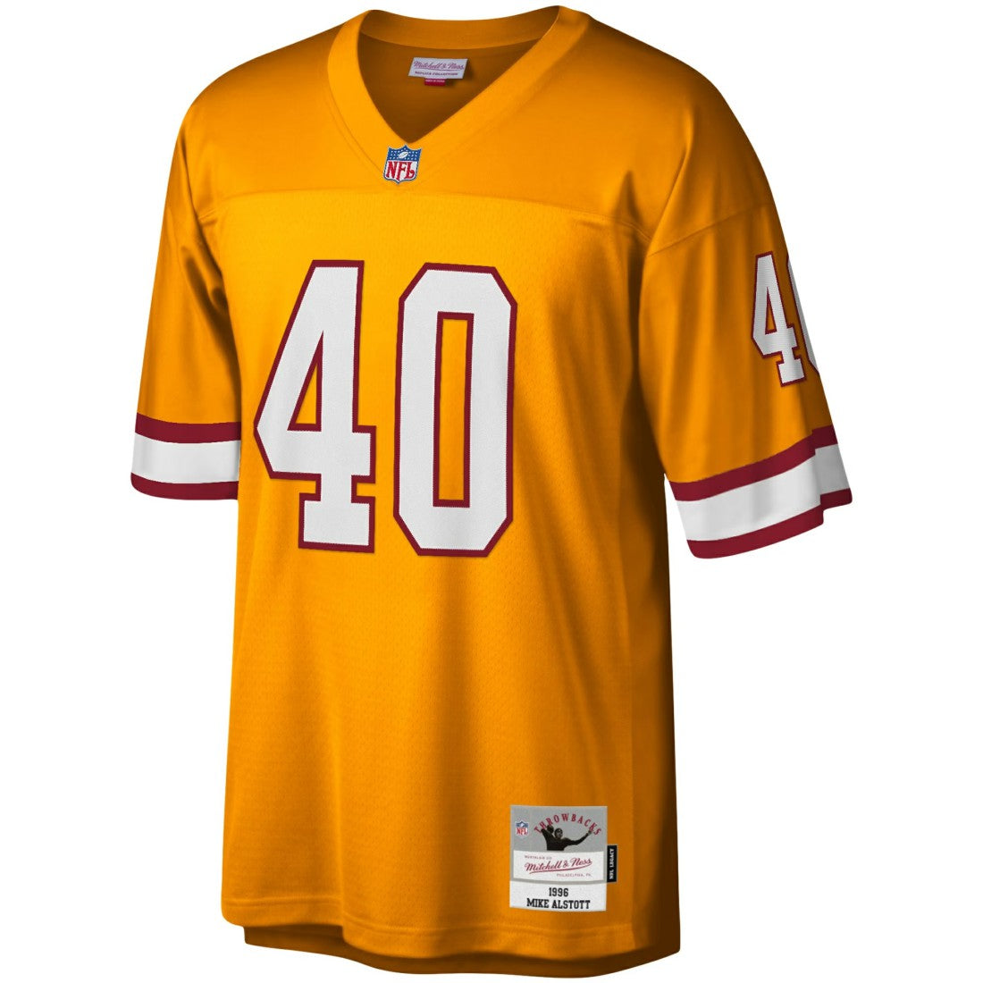 Mike Alstott Tampa Bay Buccaneers Youth 1996 Retired Player Legacy Jersey Orange | Mitchell & Ness