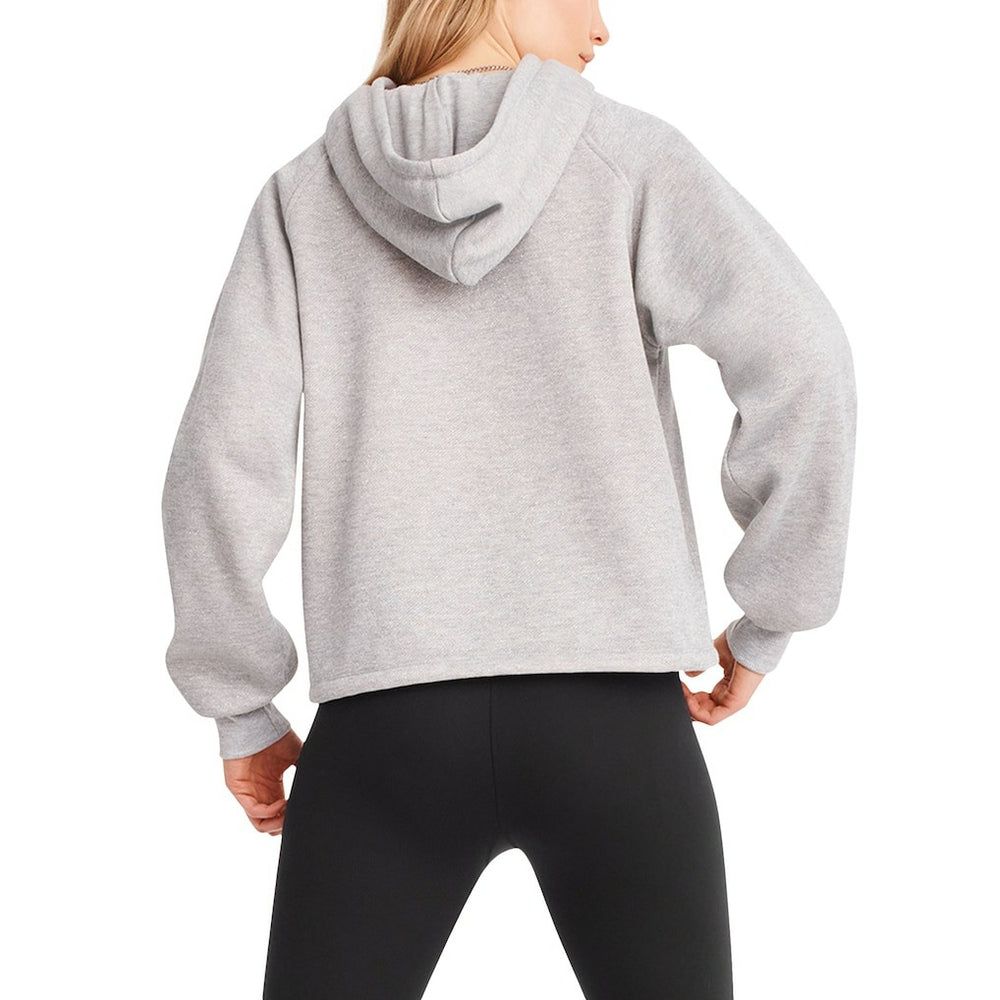Dallas Cowboys DKNY Sport Women's Debbie Dolman Raglan Pullover Hoodie Heather Gray | NFL