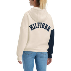 Dallas Cowboys Tommy Hilfiger Women's Harriet Pullover Hoodie Cream | NFL
