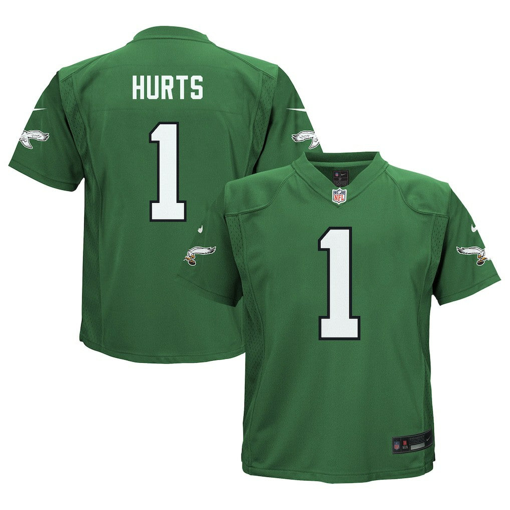 Jalen Hurts Philadelphia Eagles Preschool Game Jersey Kelly Green | Nike for Sale