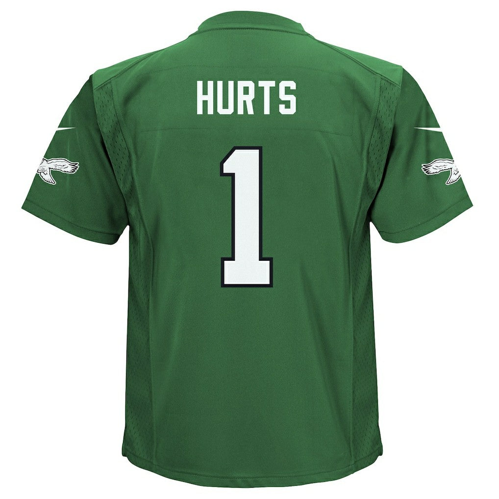 Jalen Hurts Philadelphia Eagles Preschool Game Jersey Kelly Green | Nike for Sale