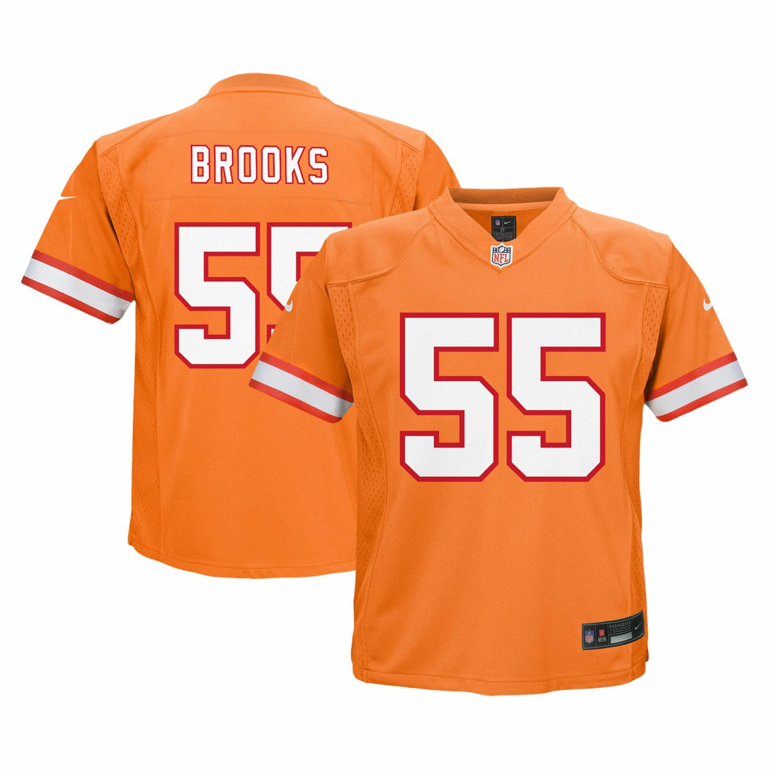 Derrick Brooks Tampa Bay Buccaneers Preschool Retired Player Game Jersey Orange | Nike for Sale