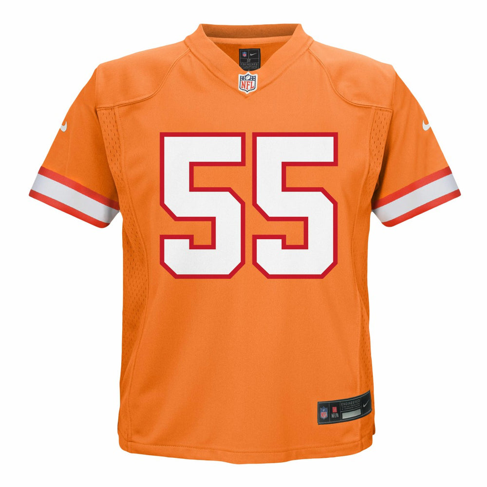 Derrick Brooks Tampa Bay Buccaneers Preschool Retired Player Game Jersey Orange | Nike for Sale