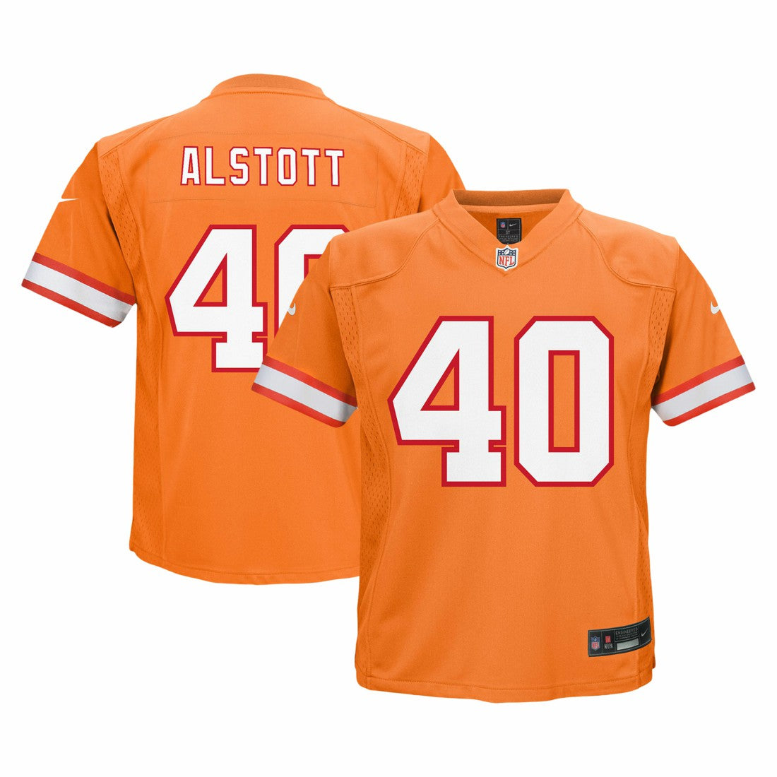 Mike Alstott Tampa Bay Buccaneers Preschool Retired Player Game Jersey Orange | Nike for Sale