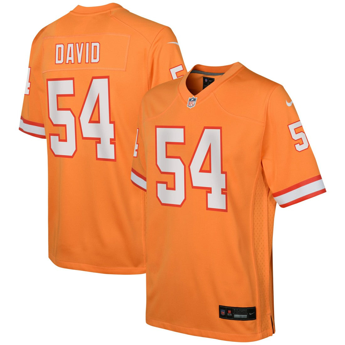 Lavonte David Tampa Bay Buccaneers Youth Game Jersey Orange | Nike for Sale