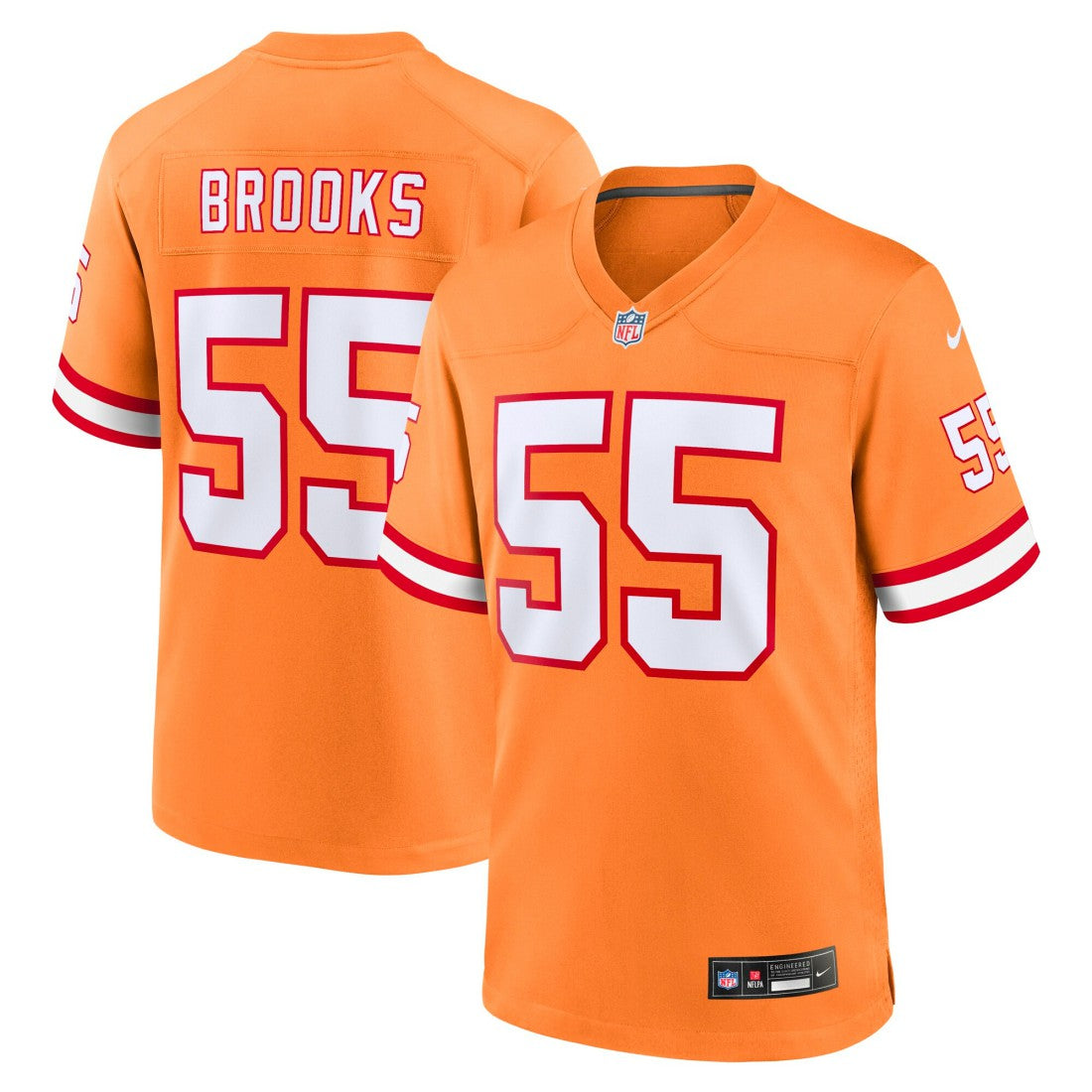 Derrick Brooks Tampa Bay Buccaneers Youth Retired Player Game Jersey Orange | Nike for Sale