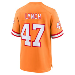 John Lynch Tampa Bay Buccaneers Youth Retired Player Game Jersey Orange | Nike for Sale