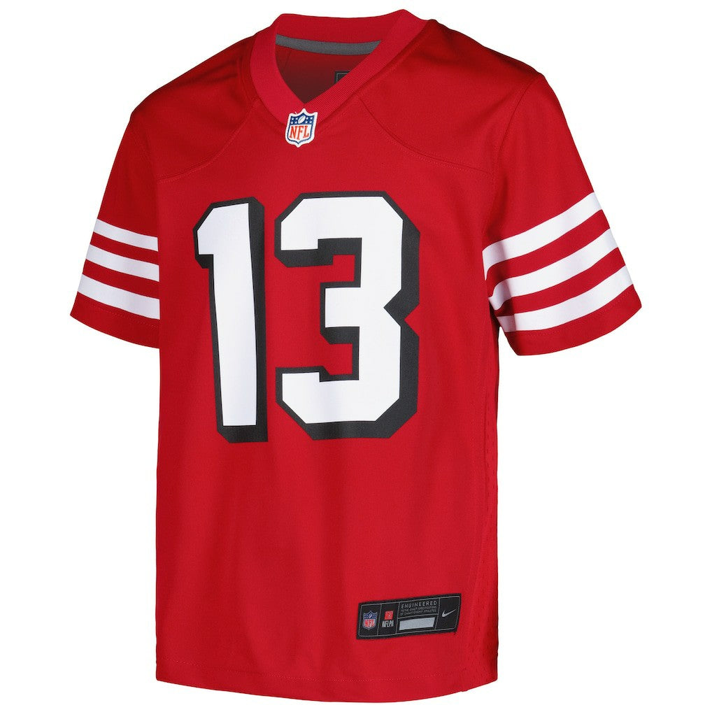 Brock Purdy San Francisco 49ers Youth Game Jersey Scarlet | Nike for Sale