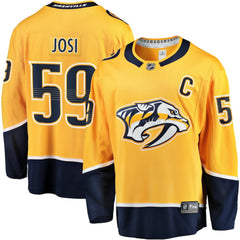 Roman Josi Nashville Predators Fanatics Home Breakaway Jersey - Gold - NHL