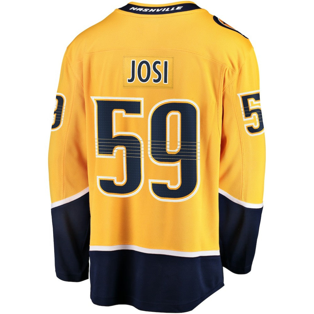 Roman Josi Nashville Predators Fanatics Home Breakaway Jersey - Gold - NHL