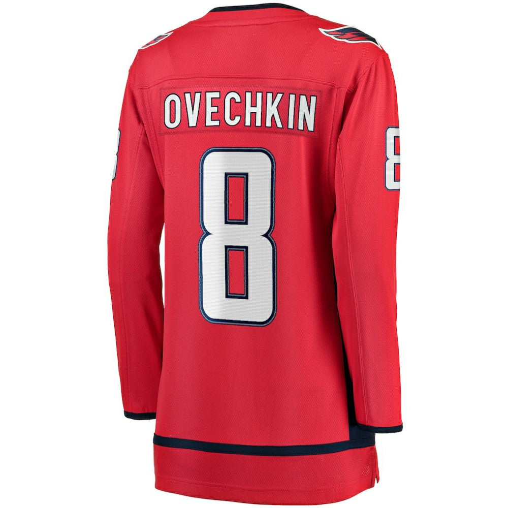 Alexander Ovechkin Washington Capitals Fanatics Women's Captain Patch Home Breakaway Player Jersey - Red - NHL
