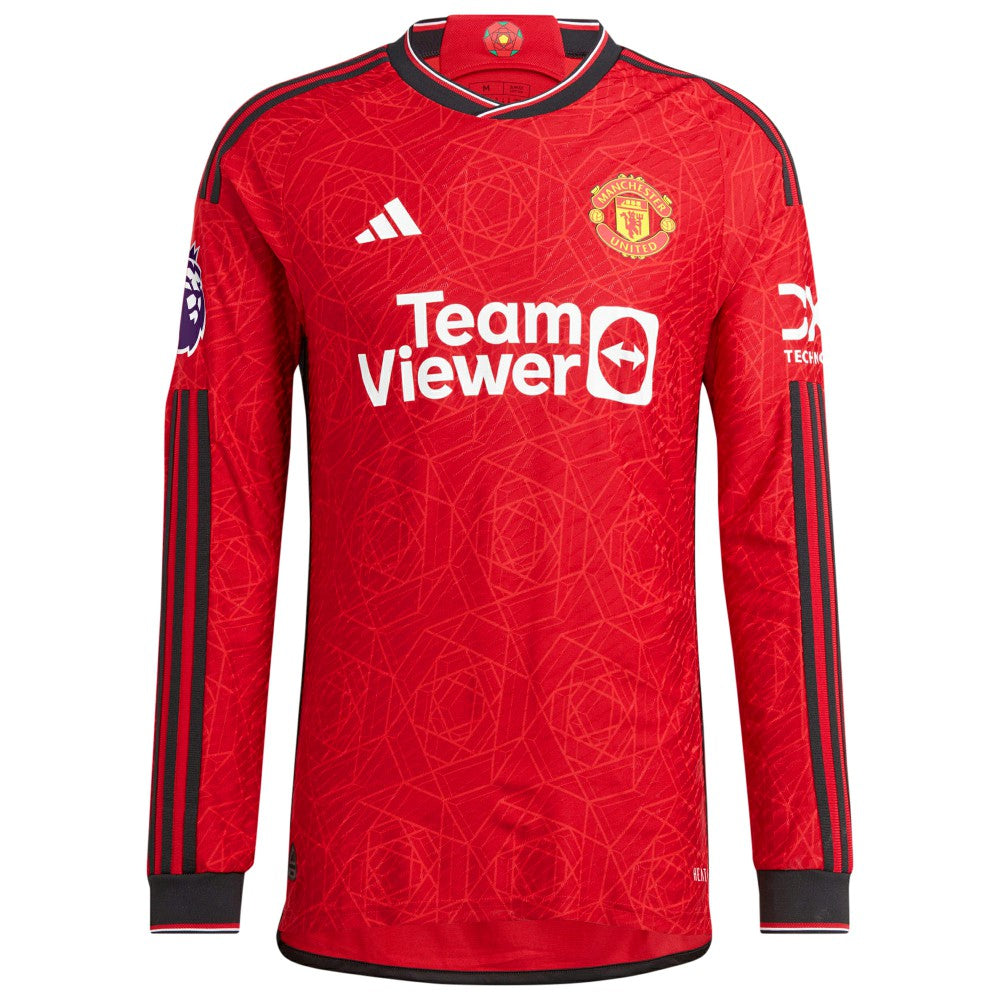 Lisandro Martínez Manchester United 2023/24 Home Long Sleeve Player Jersey Red | Adidas discount