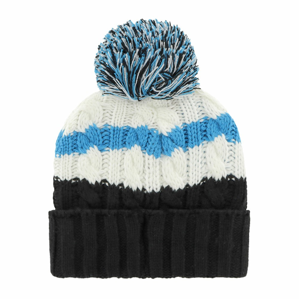 Miami Marlins '47 Women's Ashfield Cuffed Knit Hat with Pom - MLB
