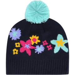 Athletics '47 Girls Youth Buttercup Knit Beanie with Pom - MLB
