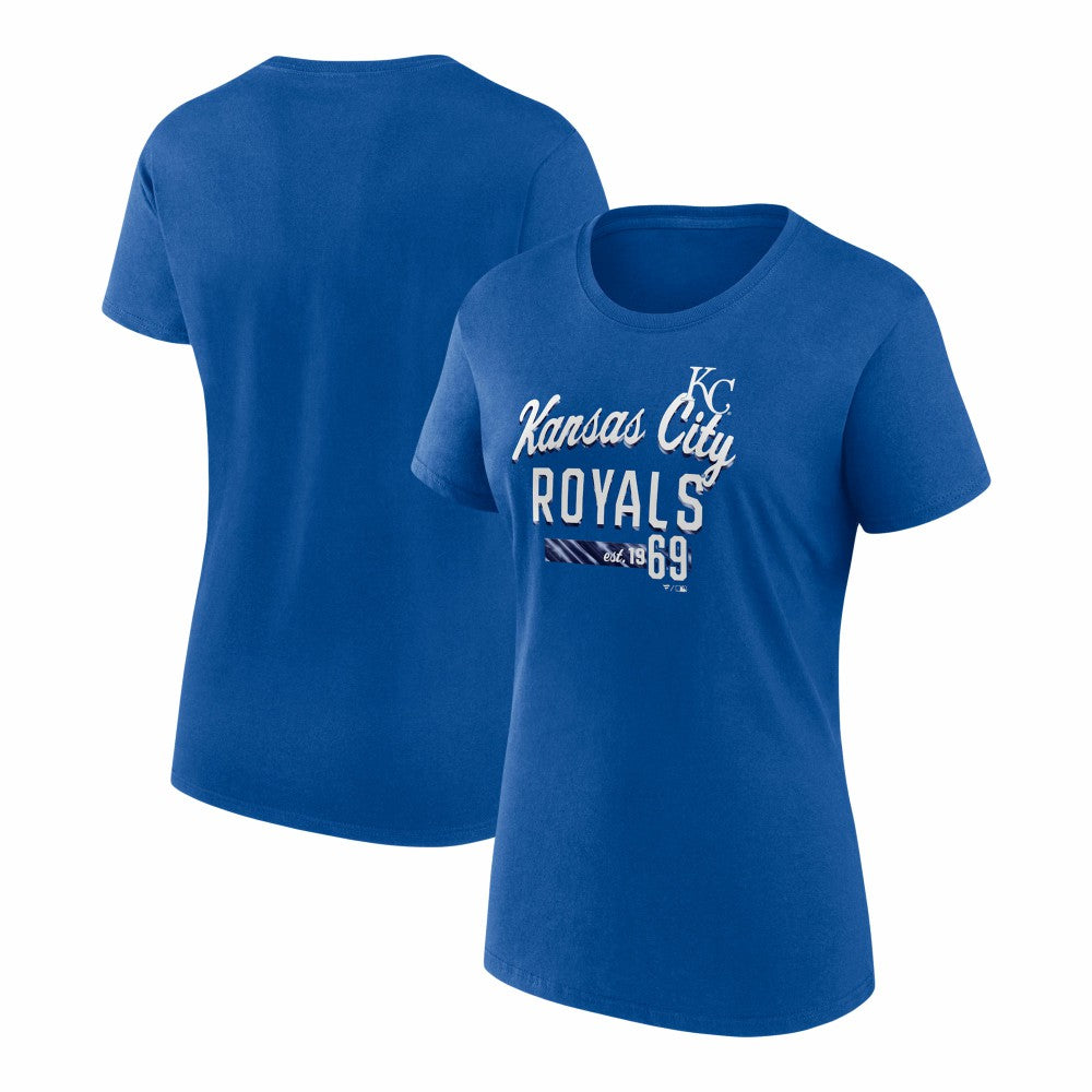 Kansas City Royals Fanatics Women's Logo Fitted T-Shirt - MLB