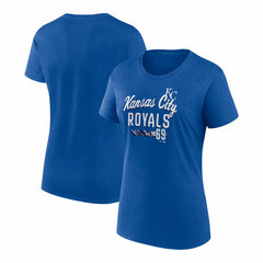 Kansas City Royals Fanatics Women's Logo Fitted T-Shirt - MLB