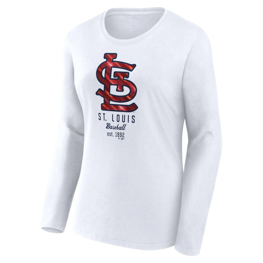 St. Louis Cardinals Fanatics Women's Lightweight Fitted Long Sleeve T-Shirt - MLB