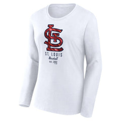 St. Louis Cardinals Fanatics Women's Lightweight Fitted Long Sleeve T-Shirt - MLB
