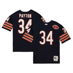 Walter Payton Chicago Bears 1983 Authentic Throwback Retired Player Jersey Navy | Mitchell & Ness