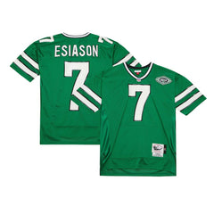 Boomer Esiason New York Jets 1993 Authentic Throwback Retired Player Pocket Jersey Kelly Green | Mitchell & Ness
