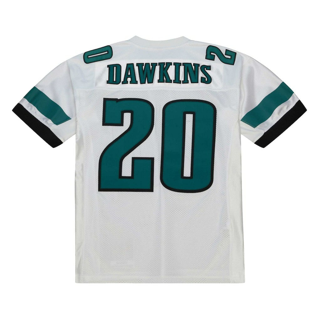 Brian Dawkins Philadelphia Eagles 1996 Authentic Throwback Retired Player Jersey White | Mitchell & Ness