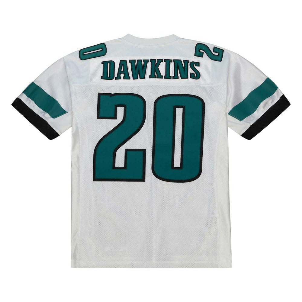 Brian Dawkins Philadelphia Eagles 1996 Authentic Throwback Retired Player Jersey White | Mitchell & Ness