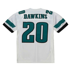 Brian Dawkins Philadelphia Eagles 1996 Authentic Throwback Retired Player Jersey White | Mitchell & Ness