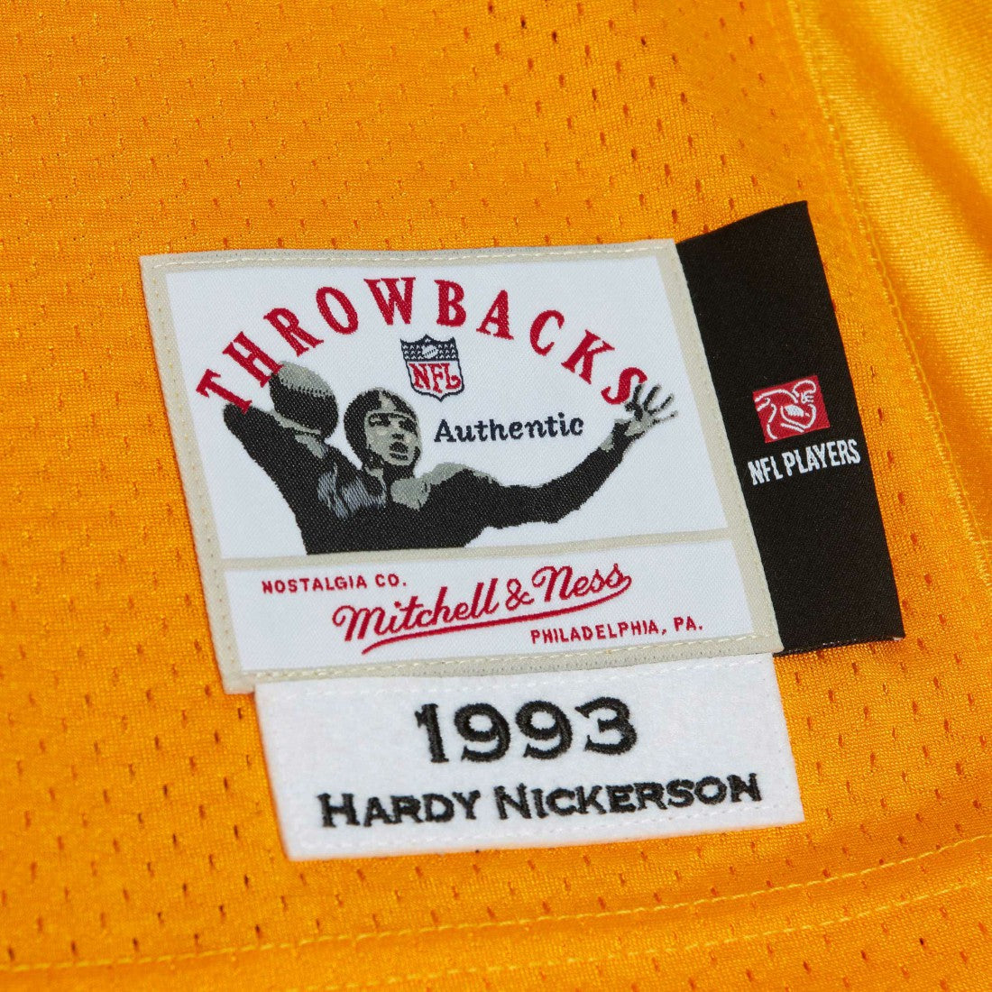 Hardy Nickerson Tampa Bay Buccaneers 1993 Authentic Throwback Retired Player Jersey Orange | Mitchell & Ness