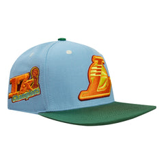 Los Angeles Lakers Pro Standard Retro Program 2-Tone Snapback Hat Light Blue/Green - NBA