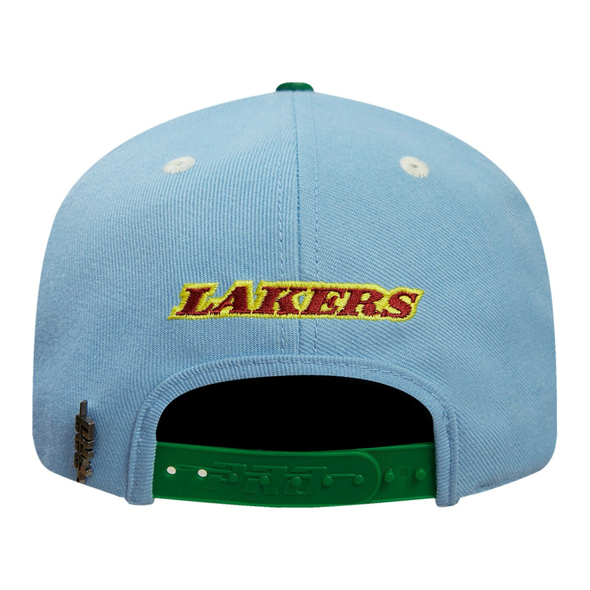 Los Angeles Lakers Pro Standard Retro Program 2-Tone Snapback Hat Light Blue/Green - NBA